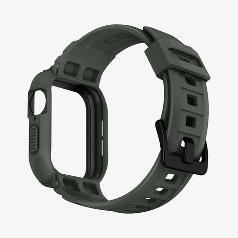 ACS05460 - Apple Watch Series (Apple Watch (49mm)) in matte black showing the front
